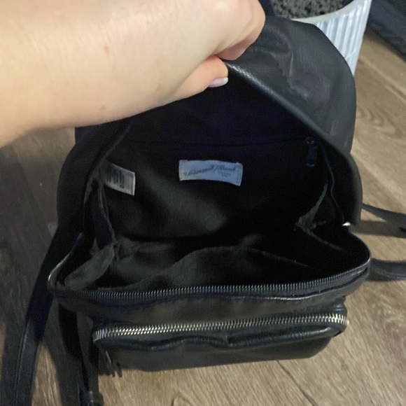 Mini backpack purse- black - Picture 4 of 12